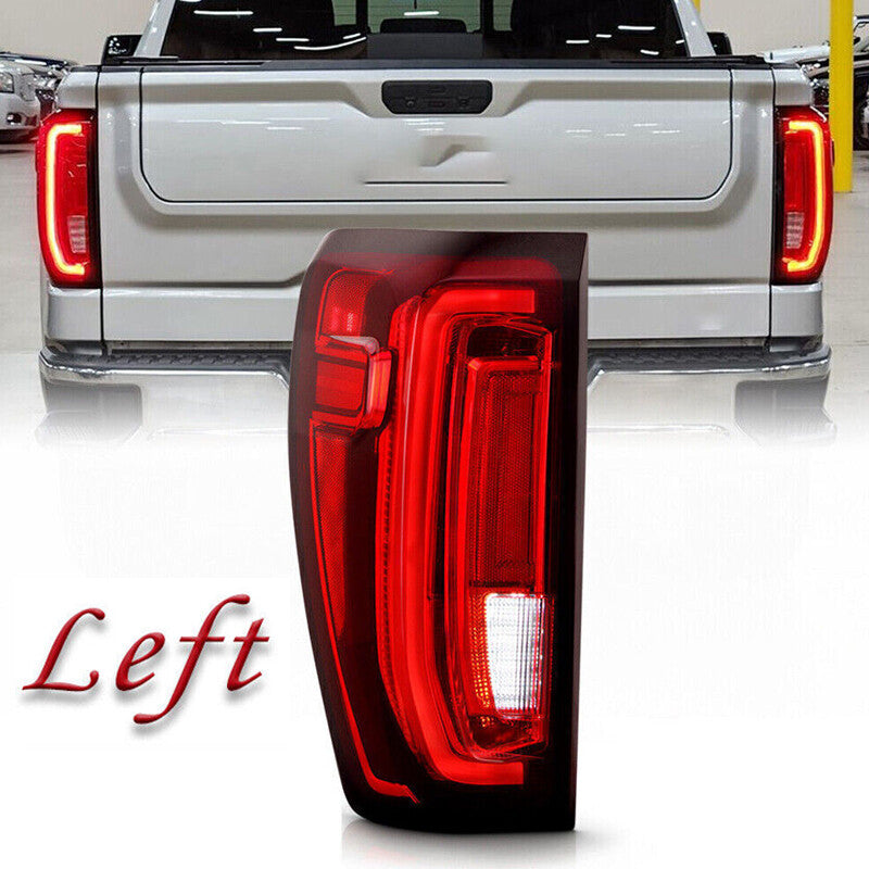 Left-hand drive LED taillights for 2019-2023 for GMC for Sierra rear window lights.