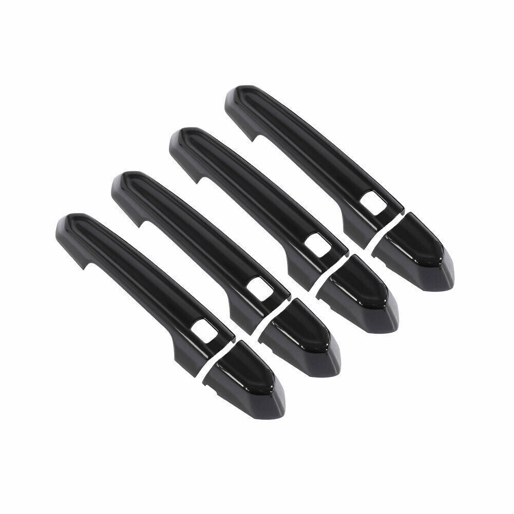 For 2020-2024 for Cadillac CT4 ABS Black Car Exterior Side Door Handle Cover Trim 8X