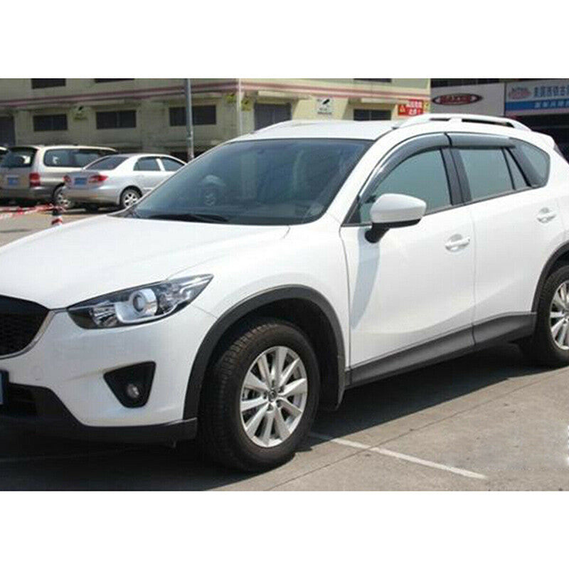 for Mazda CX-5 2012-16 Acrylic Window Visors Rain Guard Vent Sun Shade Deflector
