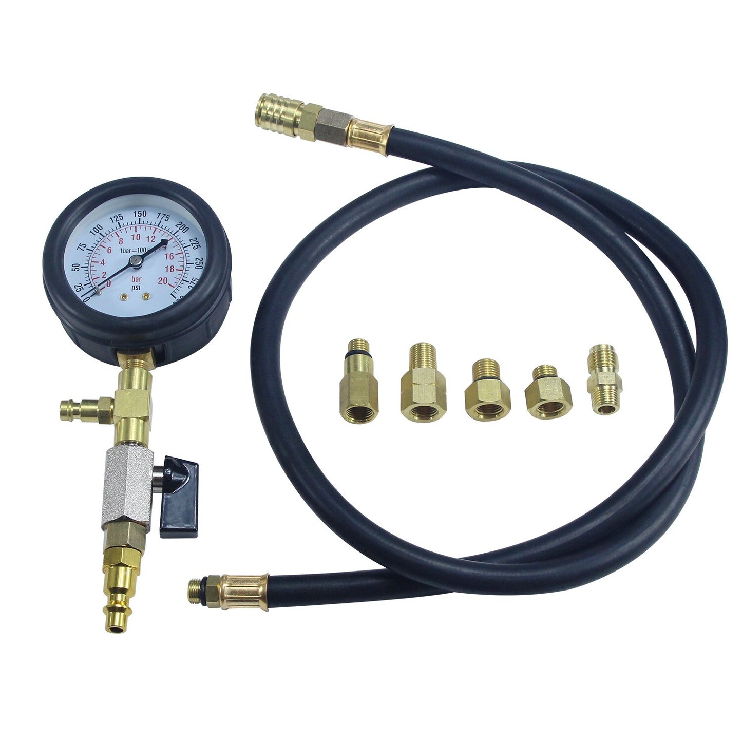 Automotive air shock absorber testing tool, air suspension leak tester, leak meter