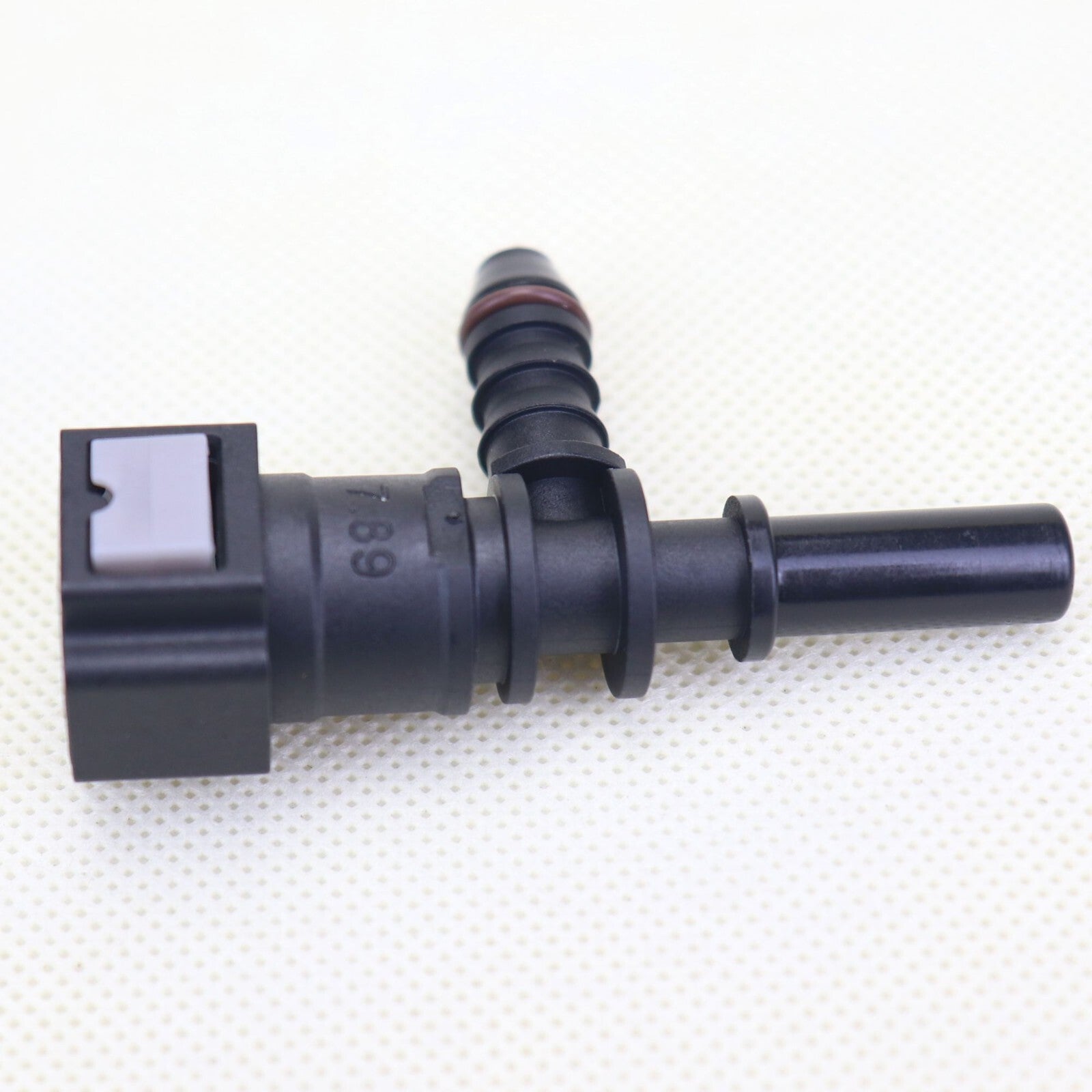 1X 7.89 SAE 1/4 inch Bondi T-shirt Fuel Line Quick Connect Release Hose Bar Male/Female