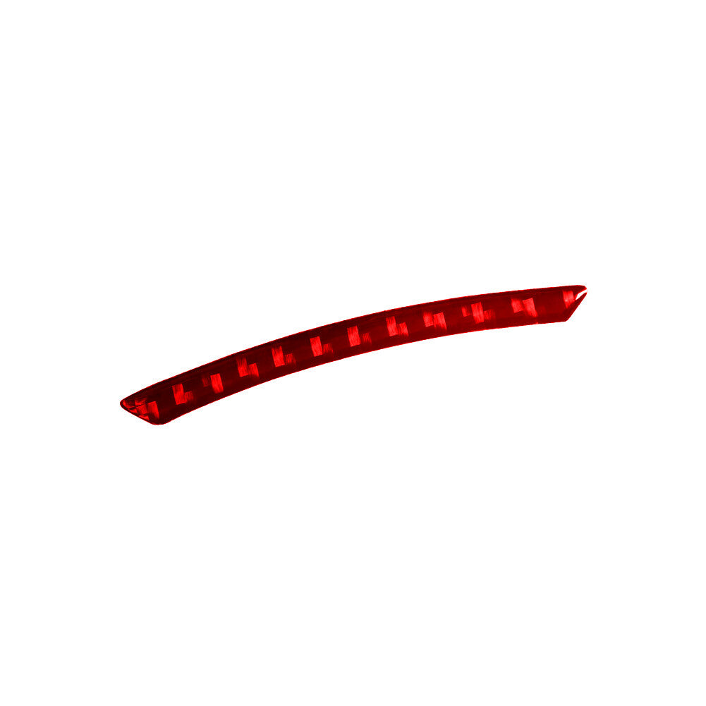 Red Carbon Fiber Speedometer Upper Strip Cover Trim for Ford Fiesta 2011-2015
