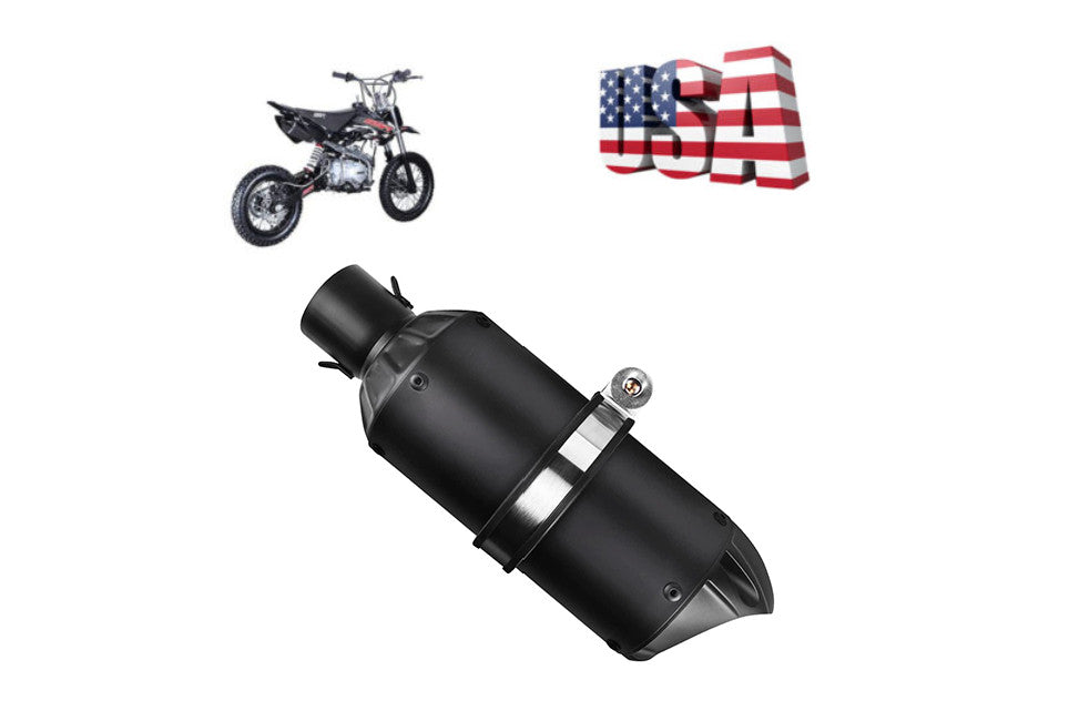 Universal 1.5-2 Slip on Motorcycles Exhaust Mufflers  ATV Dirt Street Bike