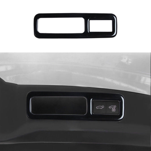 Black Titanium Tailgate Rear Door Handle Frame for Lexus RX350h 500h 2023-2024