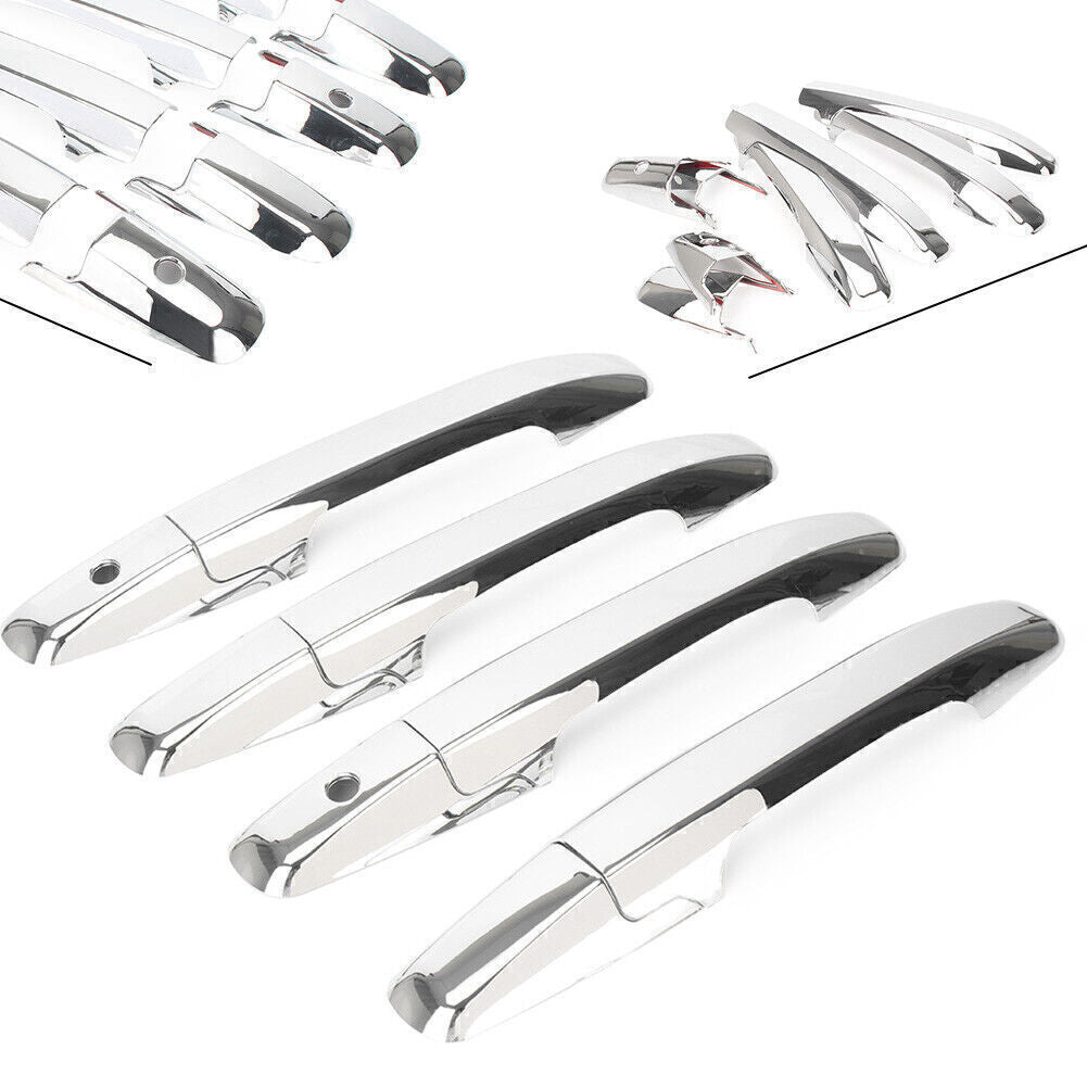 Door Handle Cover Trim Set for Honda for Civic 2006-2011 Pilot 2009-2015 4PCs Chrome