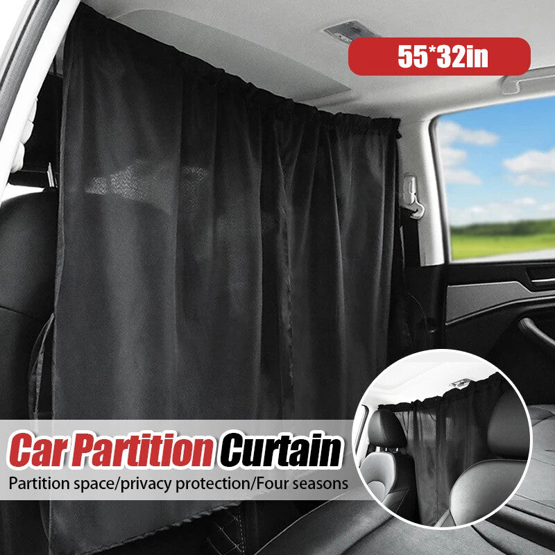 2 for Chevrolet Car Truck Divider Curtain Side Window Privacy UV Block Sun Shade
