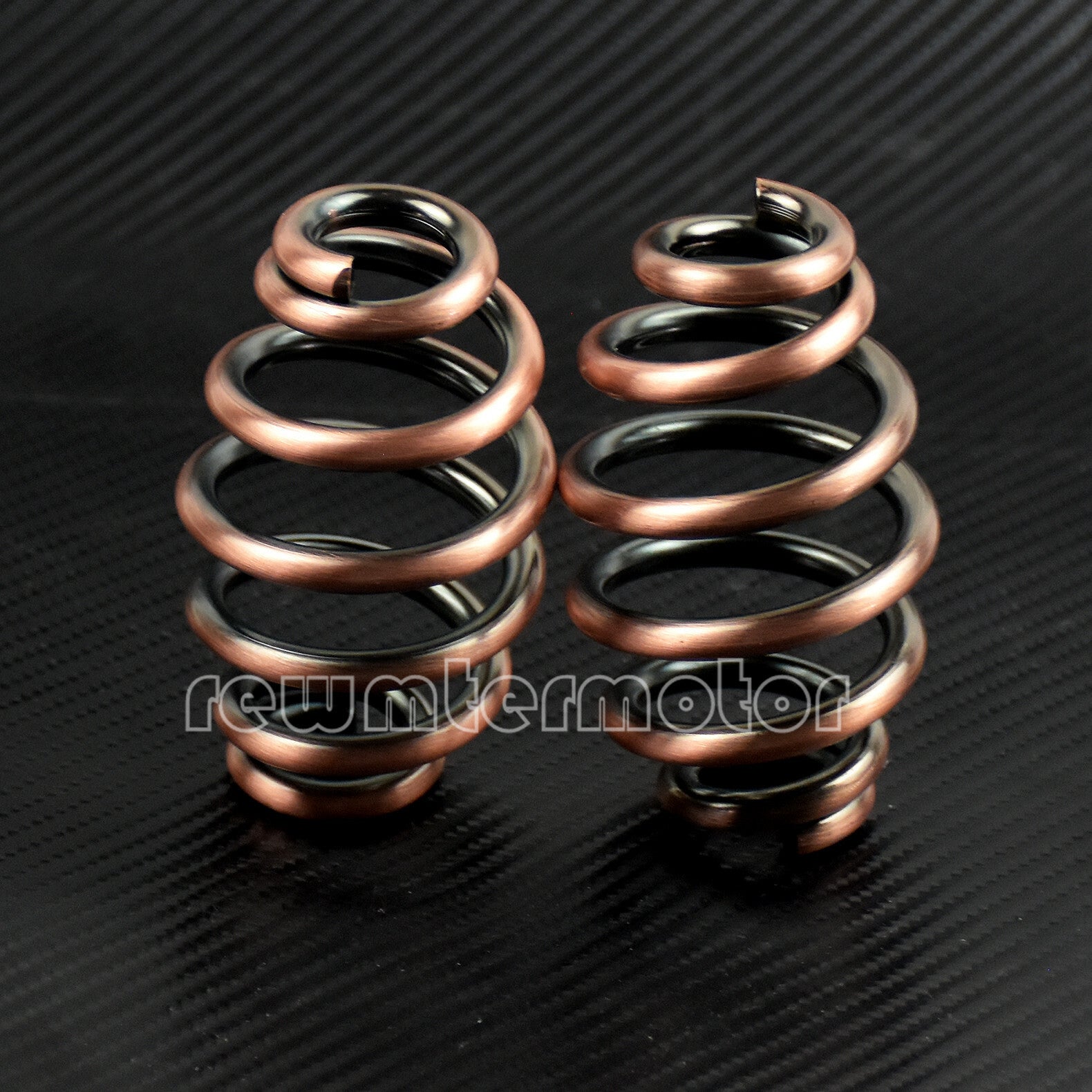 3 Solo for Seat Springs Mounting Fit for Harley Chopper Bobber Cafe Racer Copper