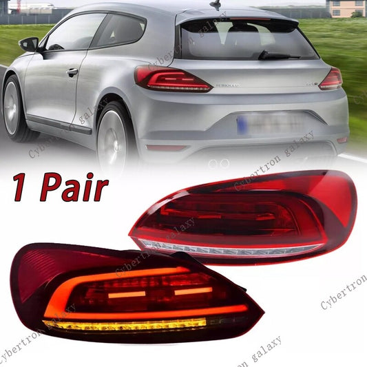 LeftRight Side LED DRL TailLights Rear Light for VW Scirocco 2009-2014