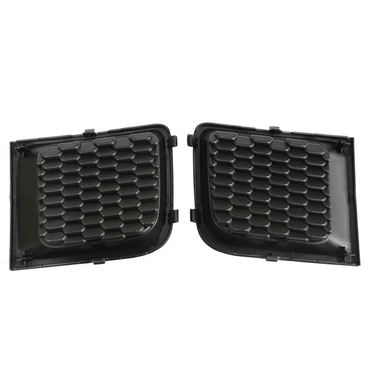 Pair Front Bumper Lower Grille Grill Covers Bezels 2015-2018 for Jeep Renegade