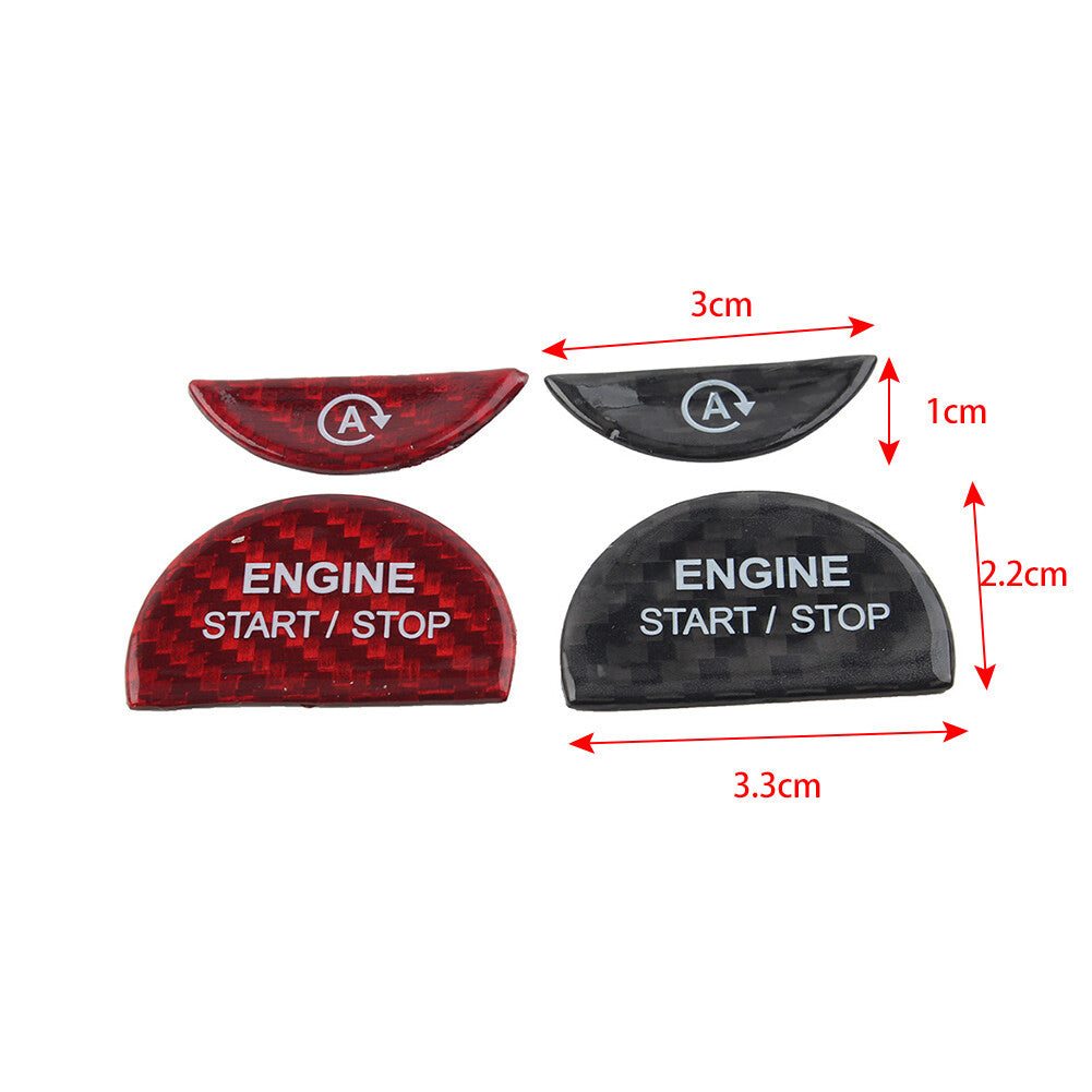 for Mercedes-Benz C-Class W206 2022+ Engine Start Stop Button Cover Trim