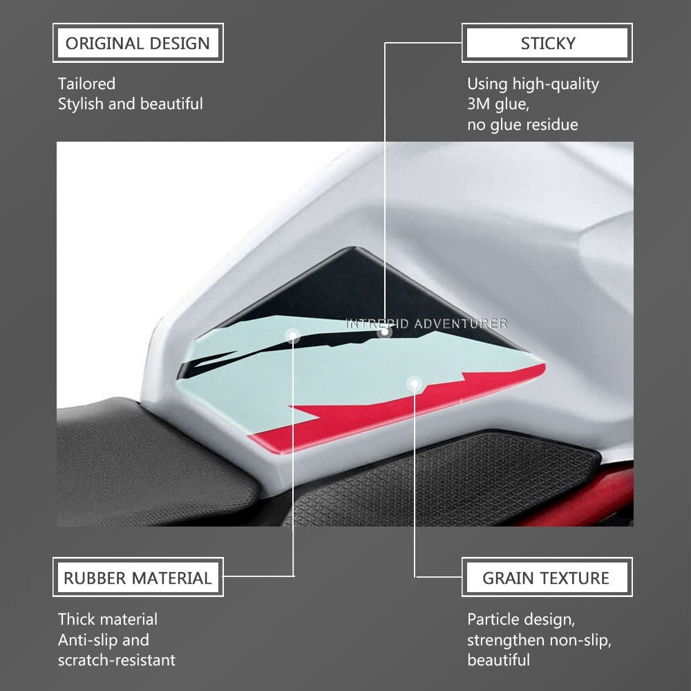 for HONDA CB750 HORNET 2023 Side Fuel Tank Protection Pad 3D ticker Decal
