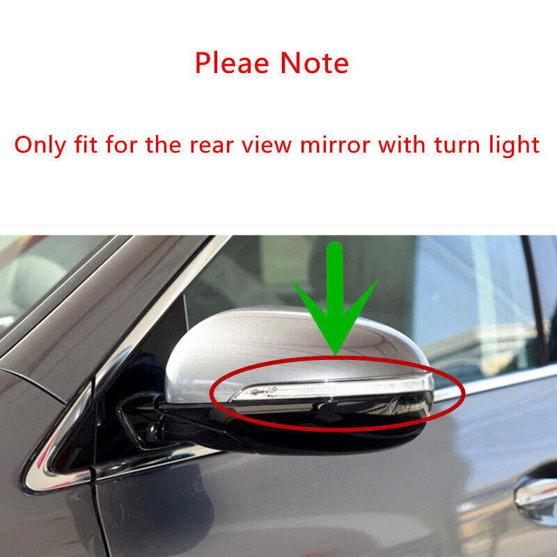 No paint Left Rearview Door Side Mirror Shell Cover Cap for KIA Sorento 2015-19