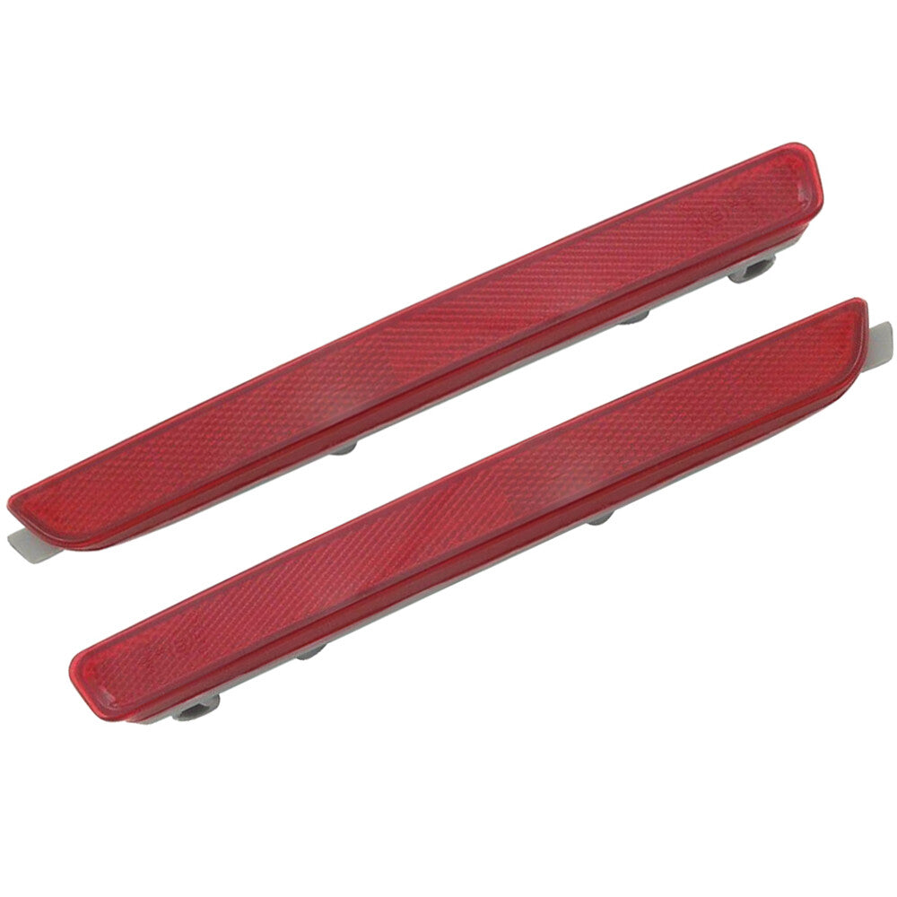 2 Rear Bumper Reflectors Left Right for Mazda 2 Sedan /6 2007-13 /CX-7 2007-09