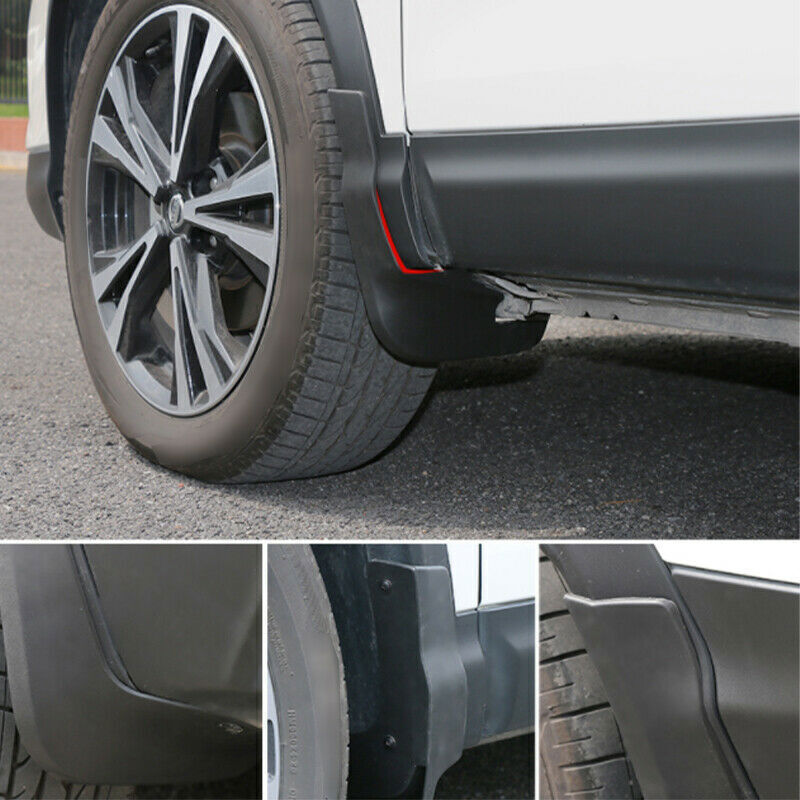for Nissan Rogue Sport 17-22 ABS Black Mud Flaps Fender Splash Mudflap Guards 4P