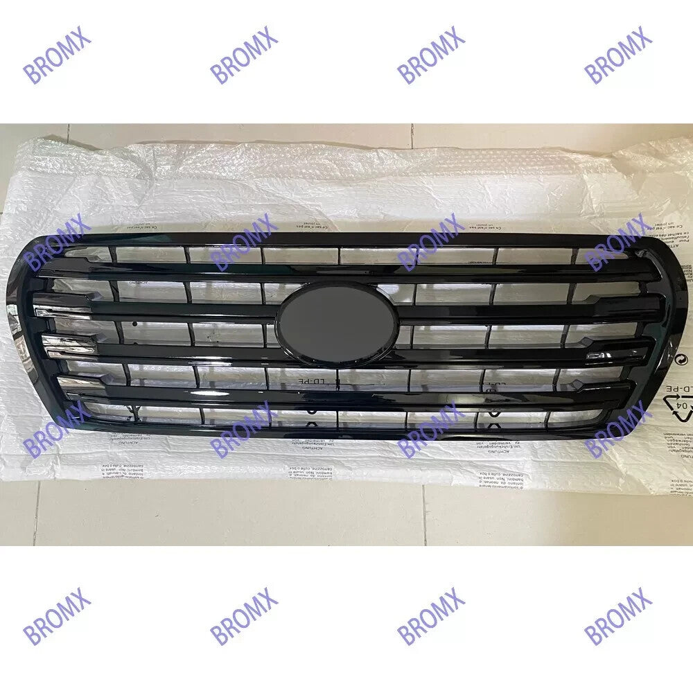 Grilles Front Bumper Grille Fit for Toyota for Land Cruiser LC200 2008 - 2015 Black