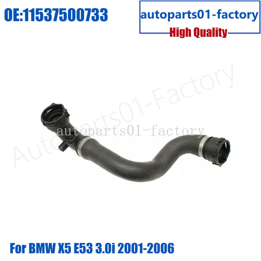 1Upper Radiator Coolant Hose for BMW X5 E53 3.0i 2001-2006 11537500733