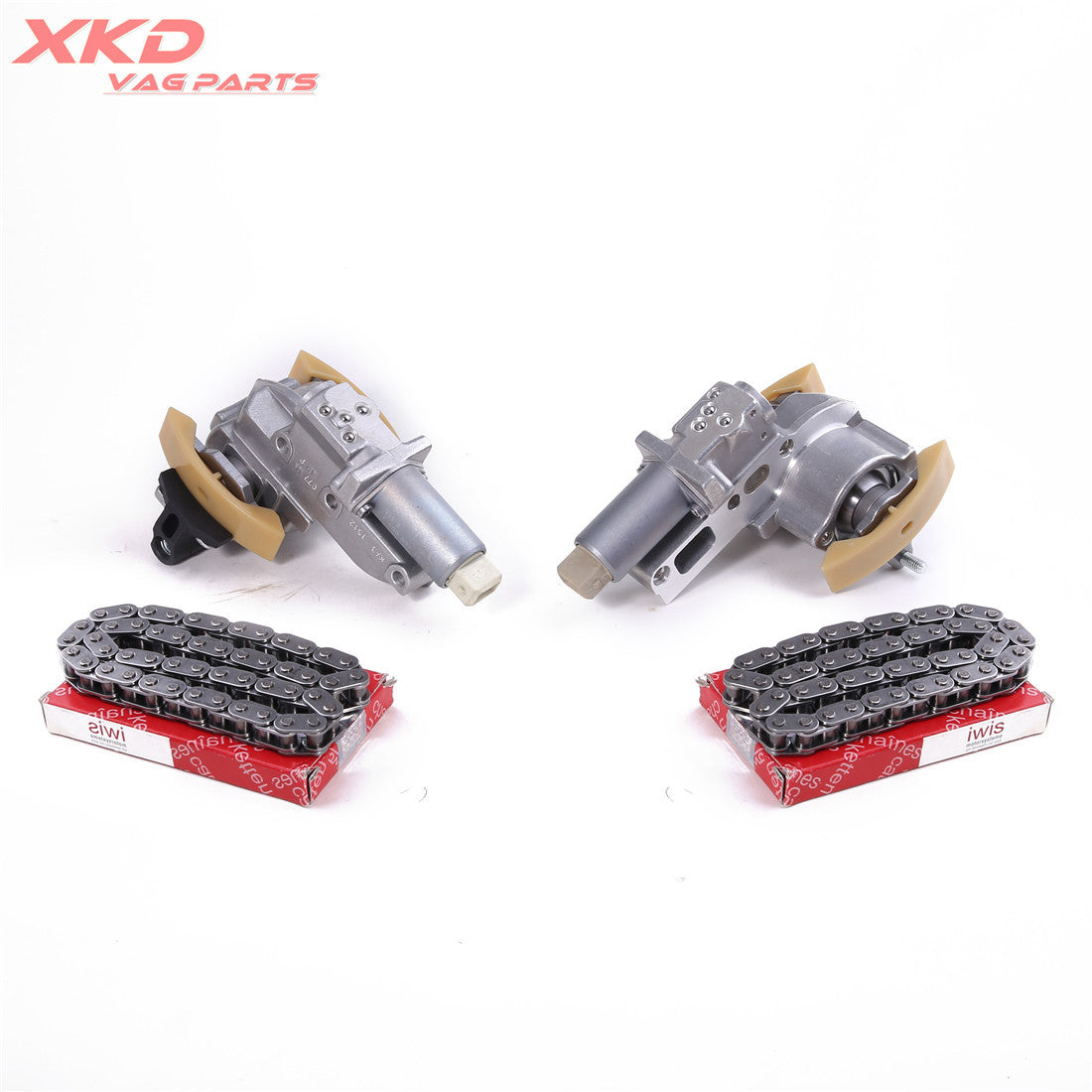 L  R Camshaft Timing Chain Tensioner Kit for Audi A6 S6 for A8 Touareg 077109087P