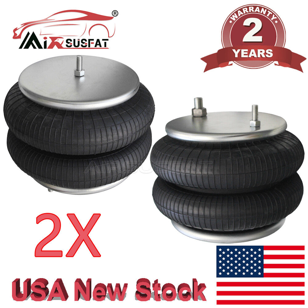  2PC FOR FIRESTONE W01-358-7344 AIR SUSPENSION SPRING RIDE BAGS ASSEMBLY