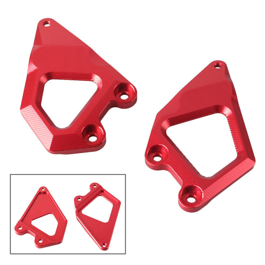 for BMW R1200GS 2013-2018 2014 2015 Foot Pegs Protector Heel Guard Plate Red