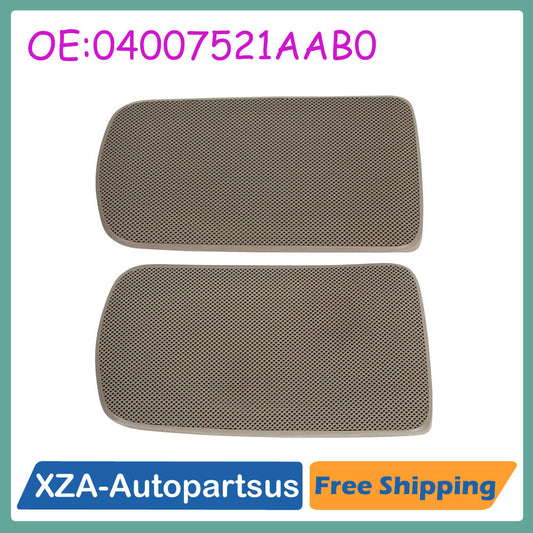 2PCS Tan Rear Speaker Grille Covers for Toyota for Camry 2002 2003 2004 2005 2006