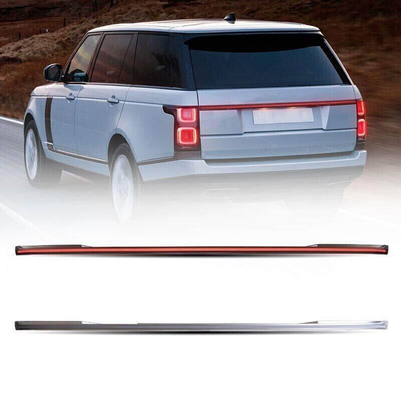 for Range Rover Vogue L405 13-22 LED Black Rear Door Tailgate Trunk Light Cover