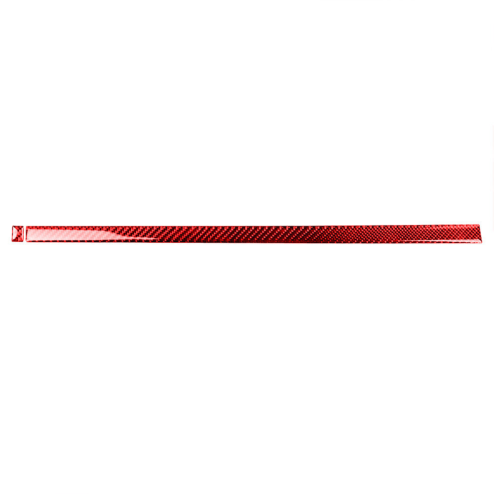 Red Carbon Fiber Passenger Side Dash Cover Trim Strip for Mazda MX-5 Miata 09-15