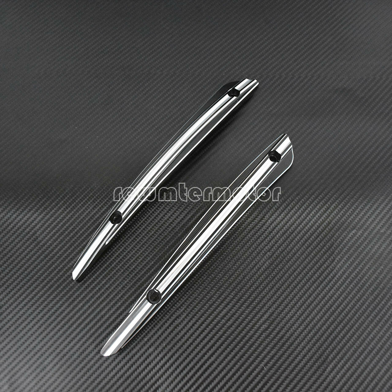 CNC Windshield Side Trim Black Fit for Harley Road Glide FLTRX FLTRXS 2015-2017