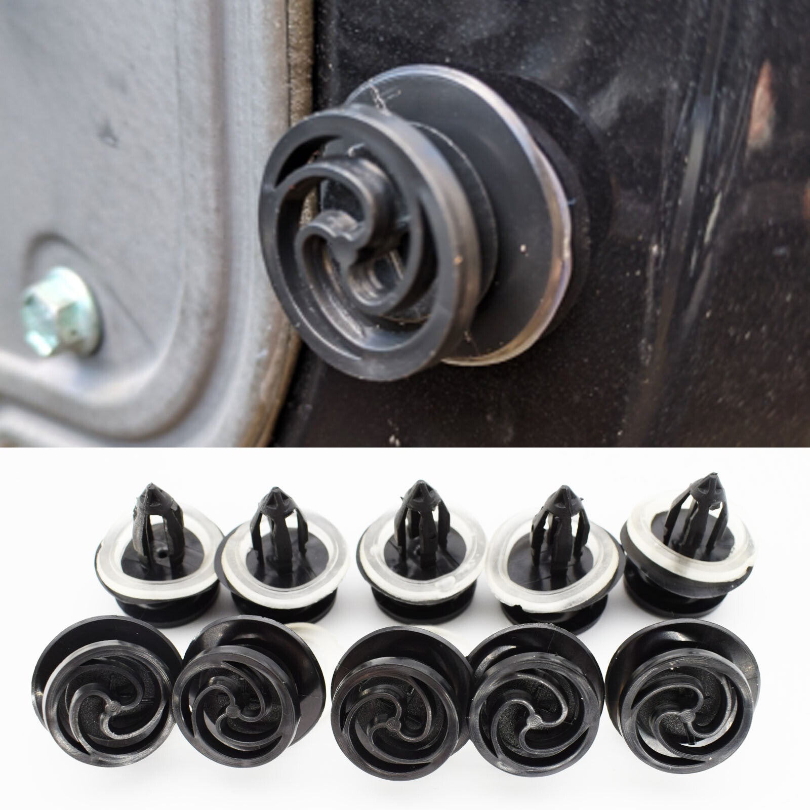 10 door trim mounting clips for Audi A3/8p for a4 b6 b7 for a6 for vw Exeo 8E0868243