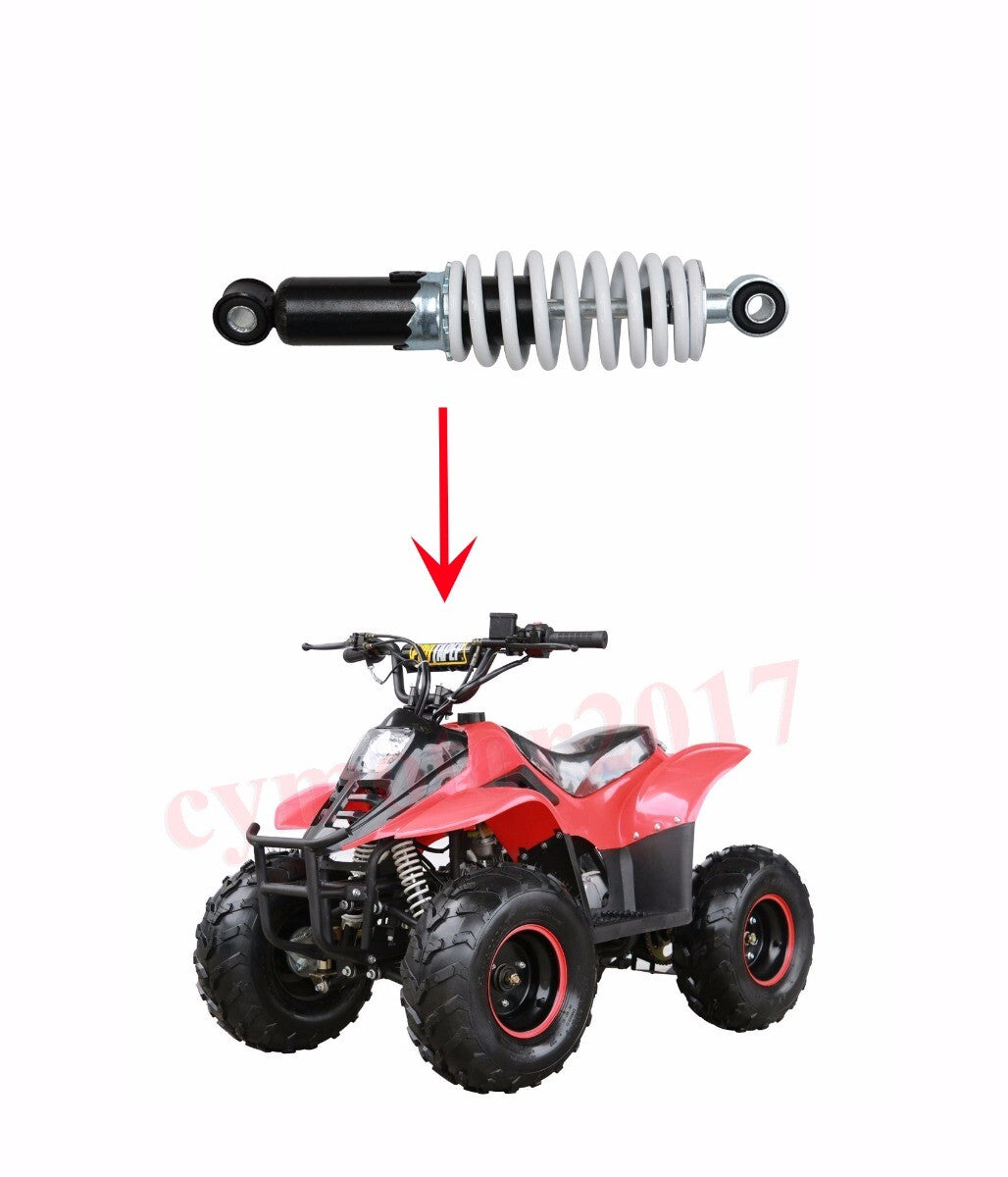 350 lb rear shock absorber, 235 mm, suitable for dune buggies, go-karts, Dirt Pit bicycles, and all-terrain vehicles.