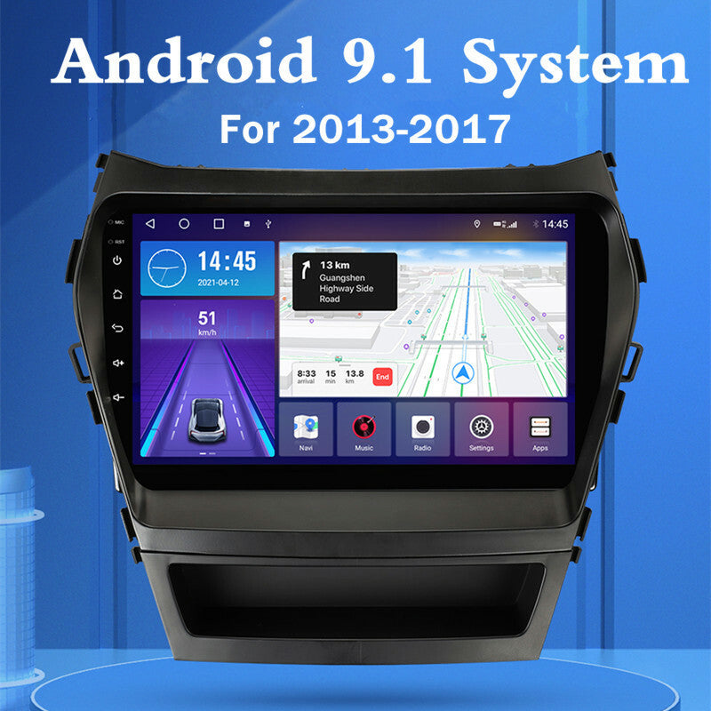 Car Multimedia for Hyundai Santa Fe IX45 Android GPS Navigation Radio Headunit
