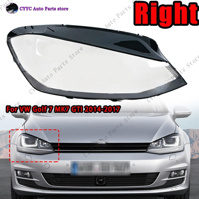 Right Headlamp Lamp for Volkswagen for VW for Golf 7 MK7 GTI 2014-2017 Headlight Cover