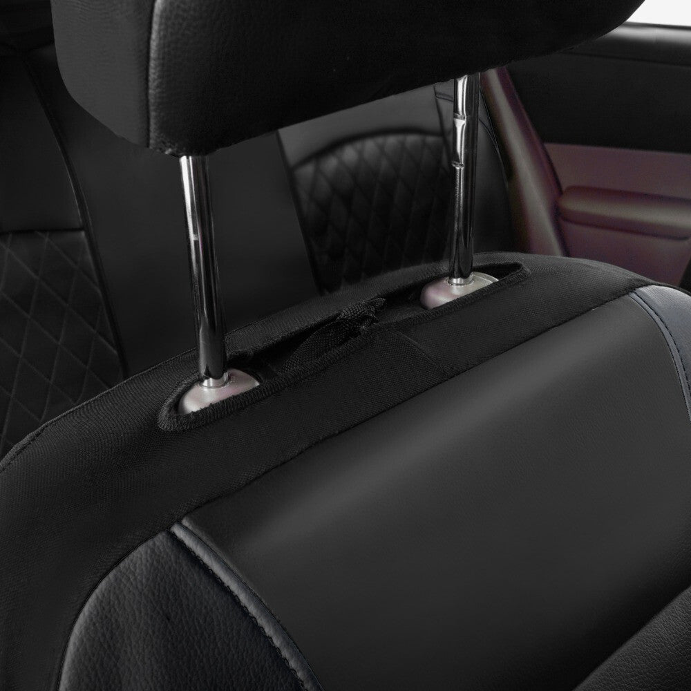 Waterproof Leather Front Car for Seat Covers Protectors 2pcs Fit for Toyota for Camry