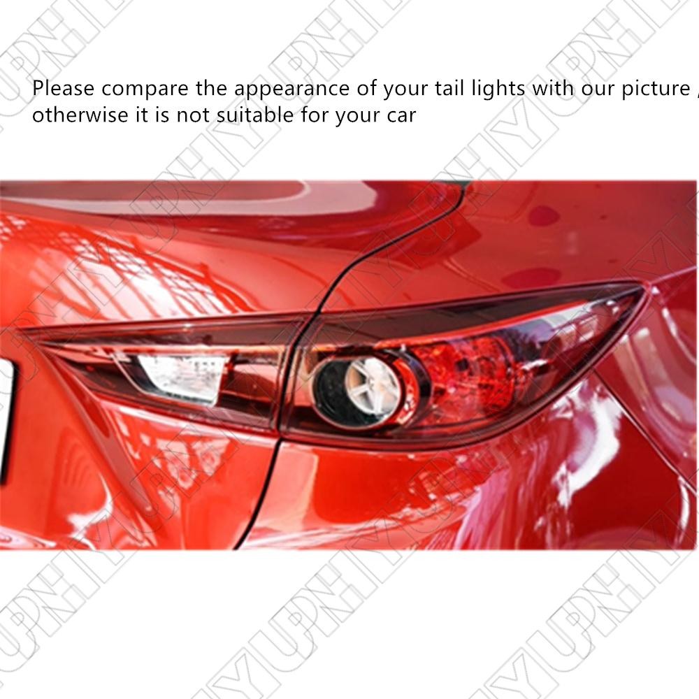4Pcs Rear Lamp Tail Light Seal GasketS for Mazda 3 AXELA Sedan 2014-2018 2019