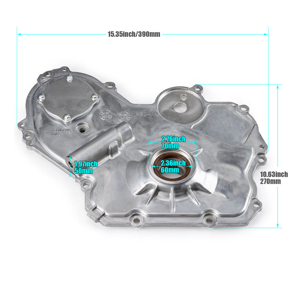 Applicable to for Jimny for Buick for Chevrolet for Pontiac 02-17 engine timer cover with oil pump 12637040