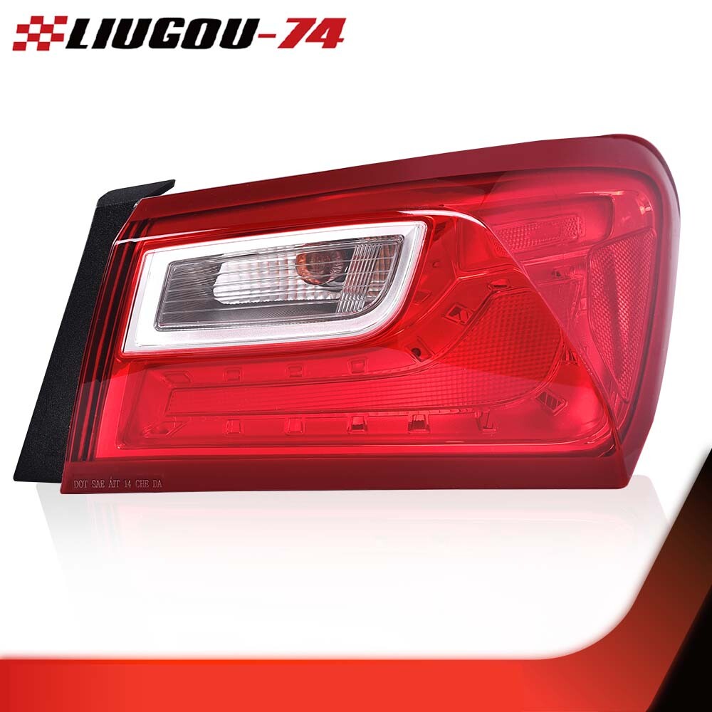 External taillight replacement for passenger's right-hand side, suitable for 16-20 for Chevrolet Malibu