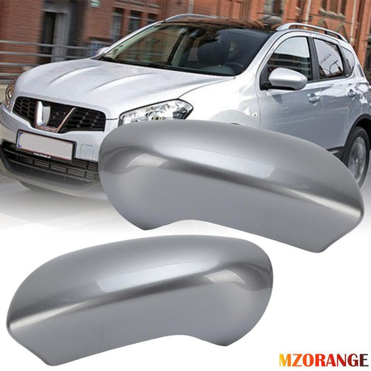 2¡Á F¨¹r for Nissan Dualis Qashqai J10 07-14 R¨¹ckspiegelgeh?use Kappen R¨¹ckspiegel L+R