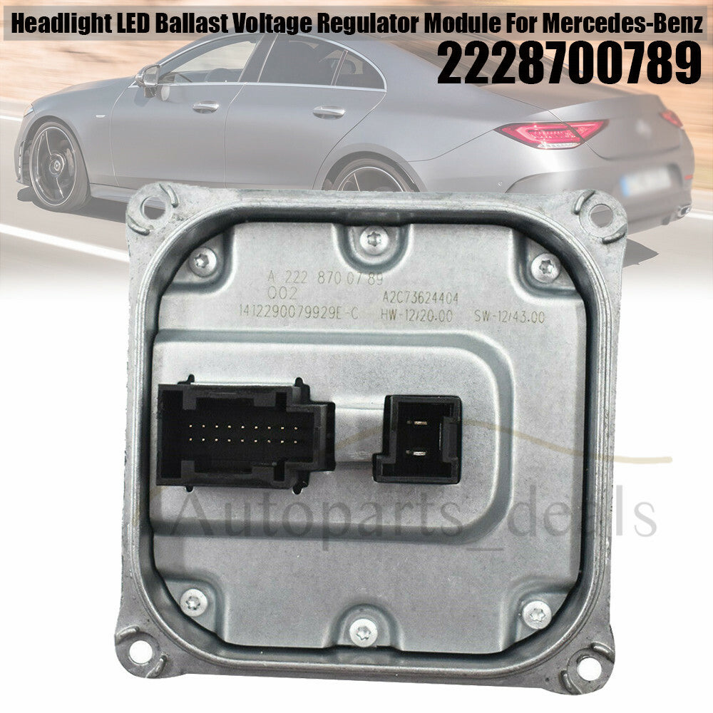 2228700789 LED Headlight Control Unit Module for Mercedes-Benz GLE CLS C E S