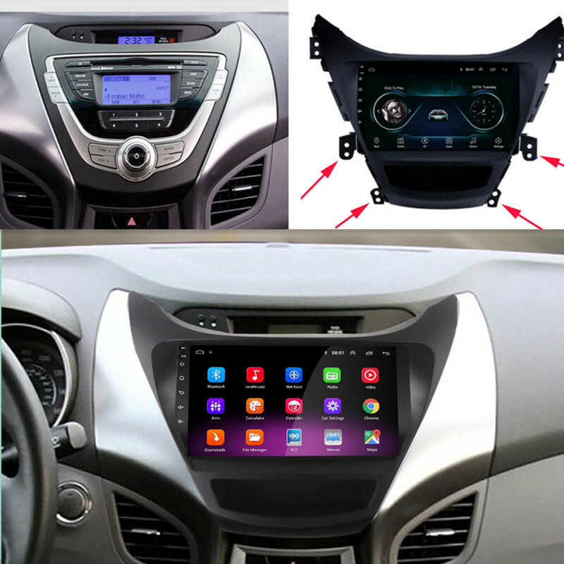 2Din Android Car Radio GPS Navigation WIFI Multimedia for Hyundai for Elantra 11-13