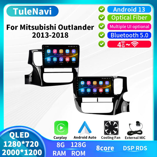 Car Radio Multimedia Player for Mitsubishi for Outlander 3 GF0WGG0W GPS Video Screen