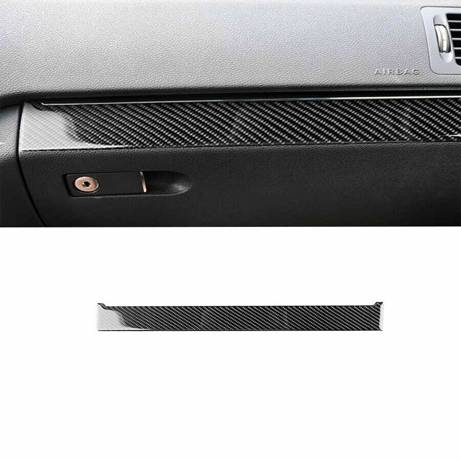 Carbon Fiber Dashboard Panel Cover Trim for Mercedes-Benz C Class W204 2007-2010