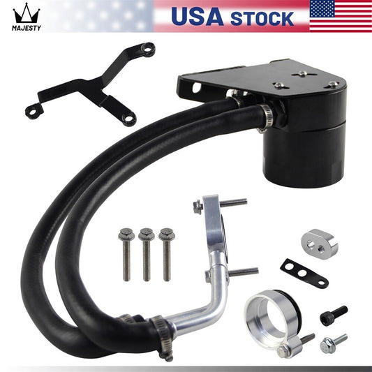 Baffled Oil Catch Can For 2017-2022 for Ford F-250 F-350 F-450 6.7L