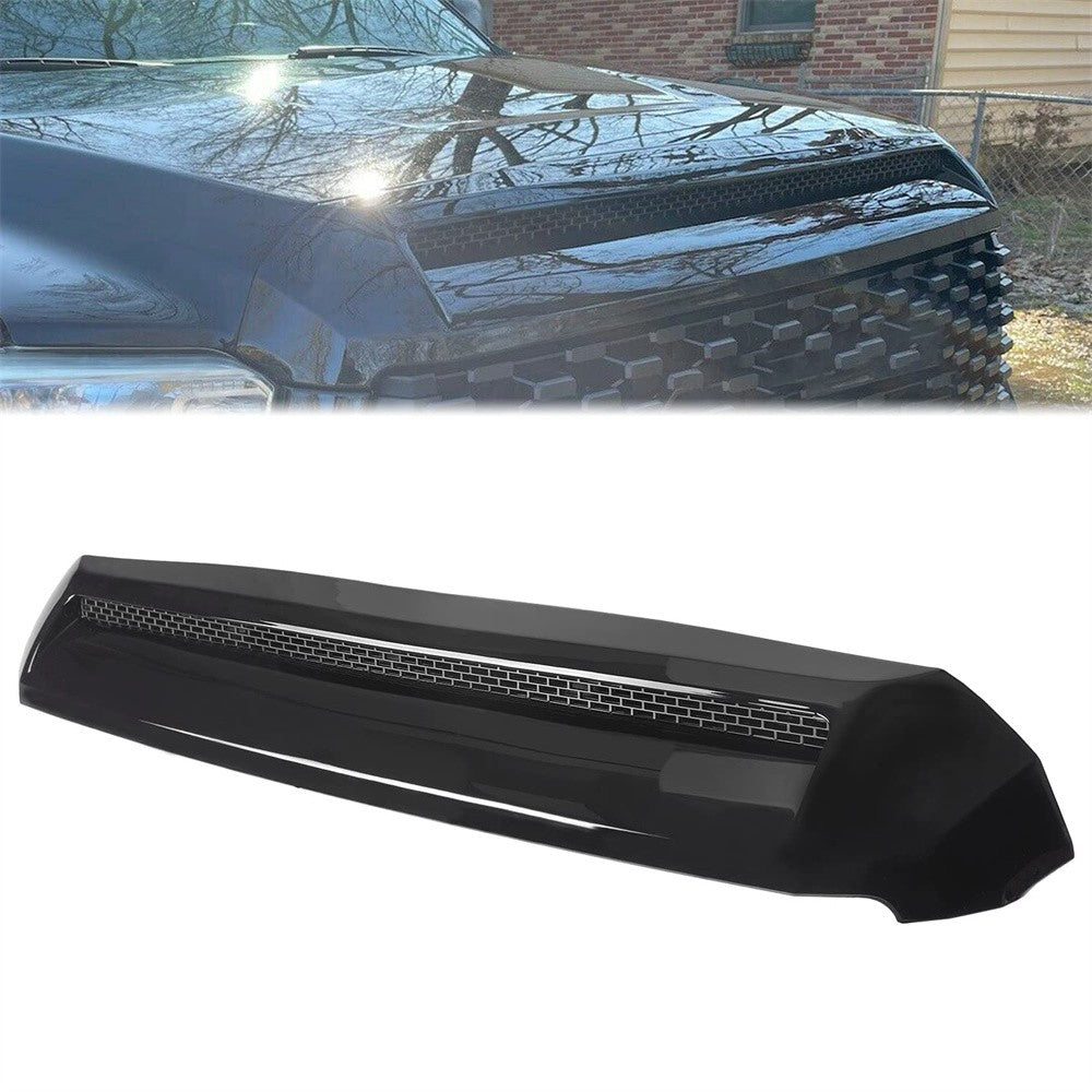 New Paint Bright Black Front Upper Hood Bulge For 14-21 for Toyota Tundra 761800C030