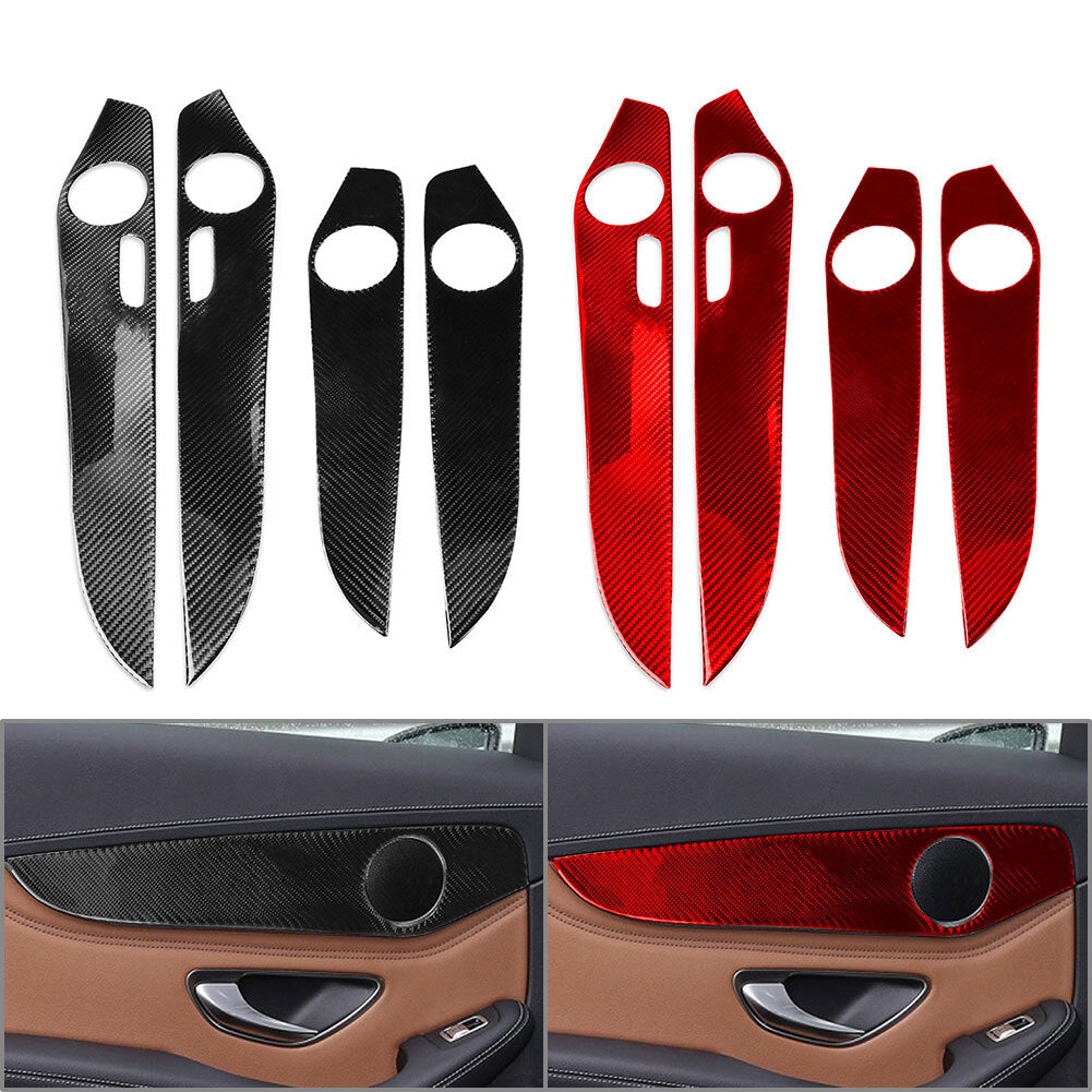 Interior Door Panel Cover Trim fit for Benz C Class W205 2014-21 GLC Class
