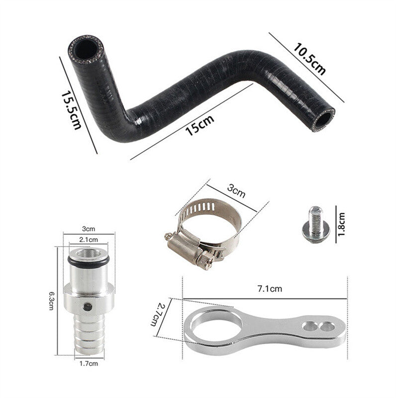 6.7L Coolant Hose Kit Cooler Bypass Adapter Fit for Dodge for Ram 2009-2019