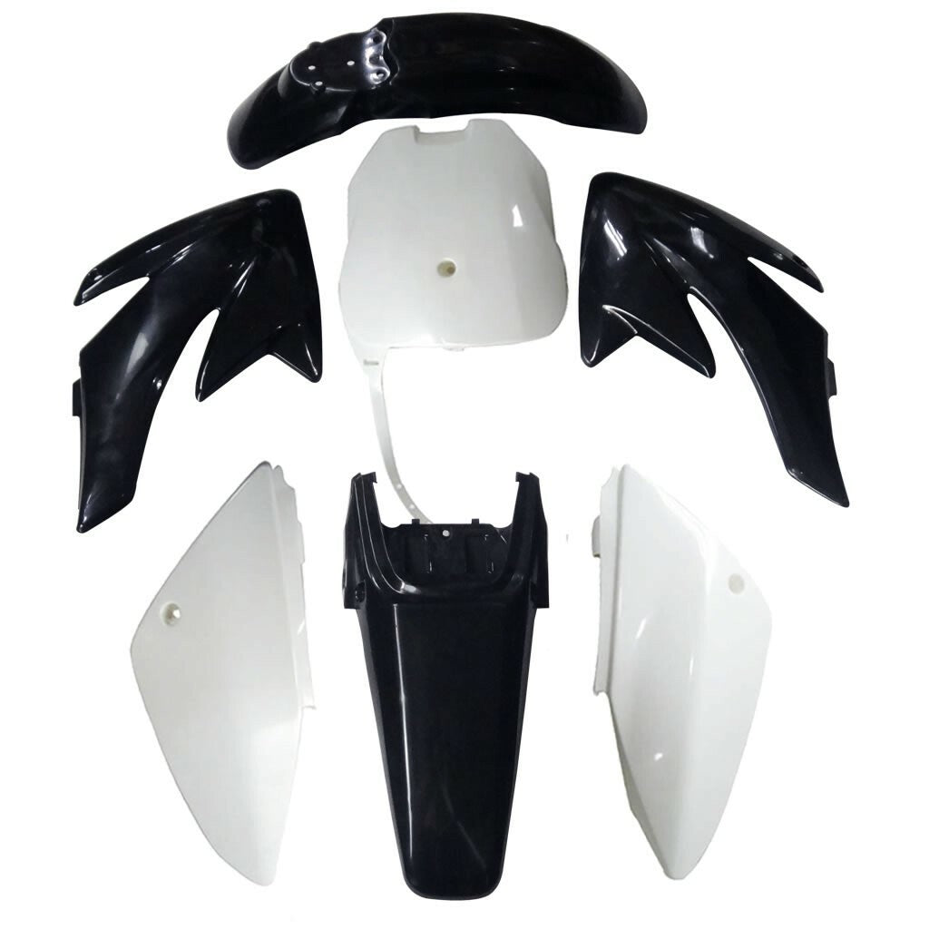 Black Plastics Fender for Seat Fuel Tank For CRF70 Pit Dirt Bike 125cc 140cc 150cc