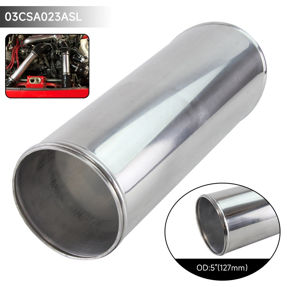 Aluminum Intercooler Intake Turbo Pipe Piping Tube hose 127mm 5 inch L=300mm