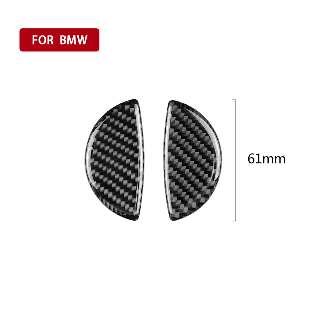 Carbon Fiber Interior Door Handle Cover for BMW for Mini Cooper R55 R56 R60 R61 F55
