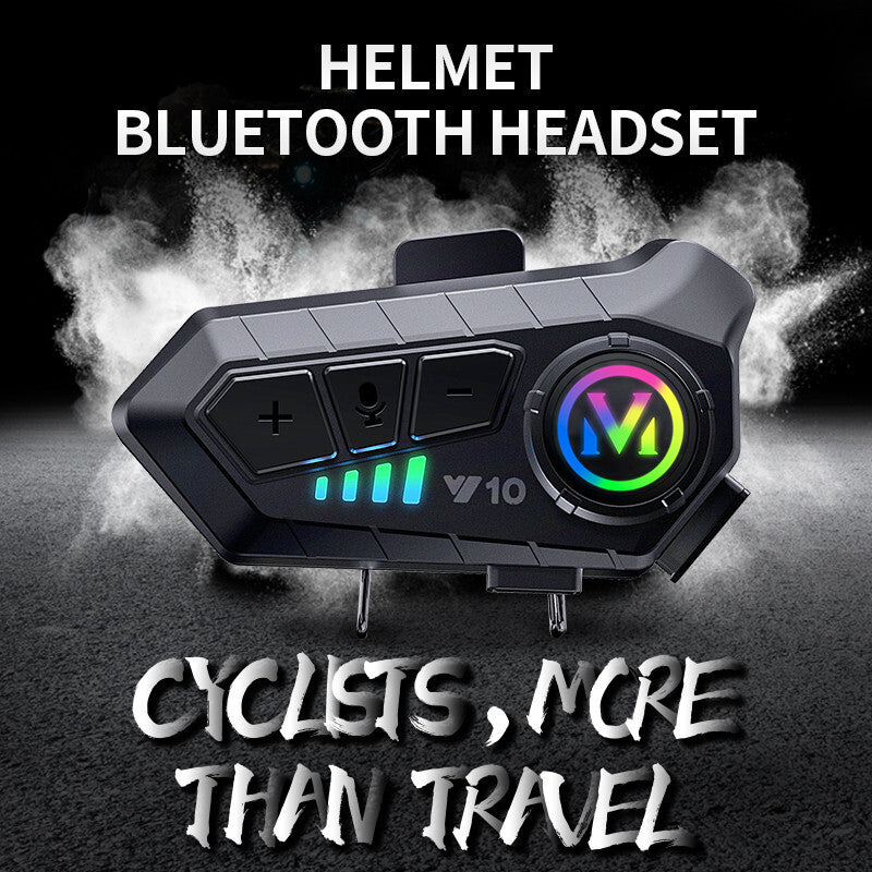 Bluetooth 5.3 Motorcycle Helmet Headset Headphone Speaker Hands-free Waterproof