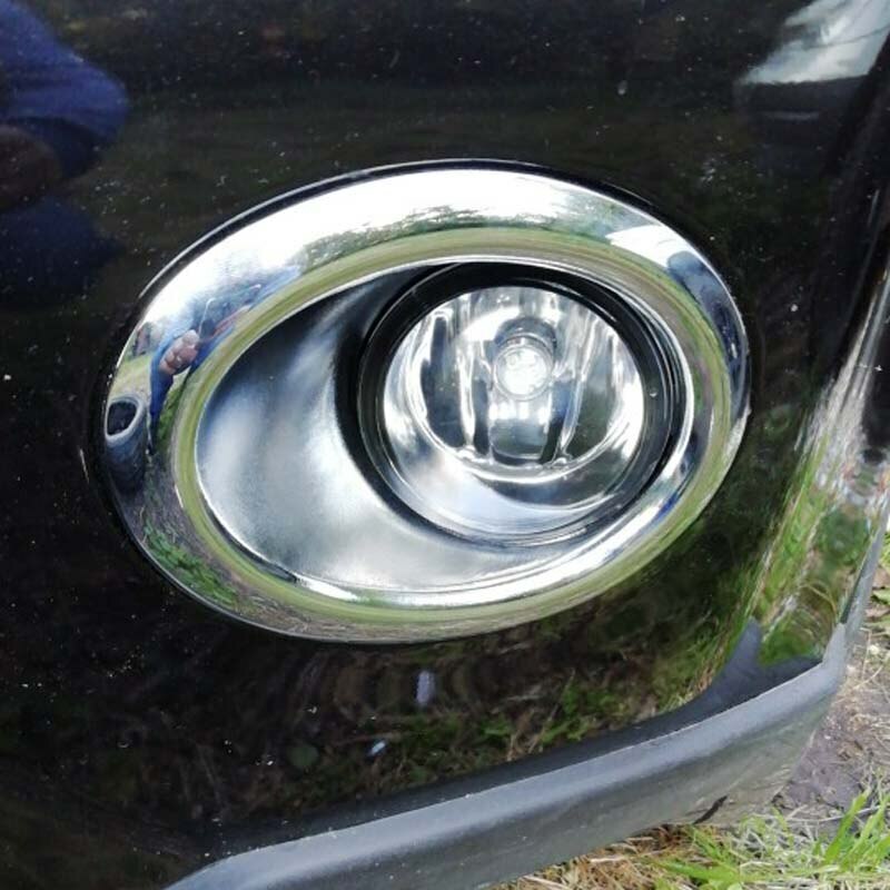 Left / Right Chrome Front Fog Light Cover Trim for NISSAN X-TRAIL T31 2011 2012
