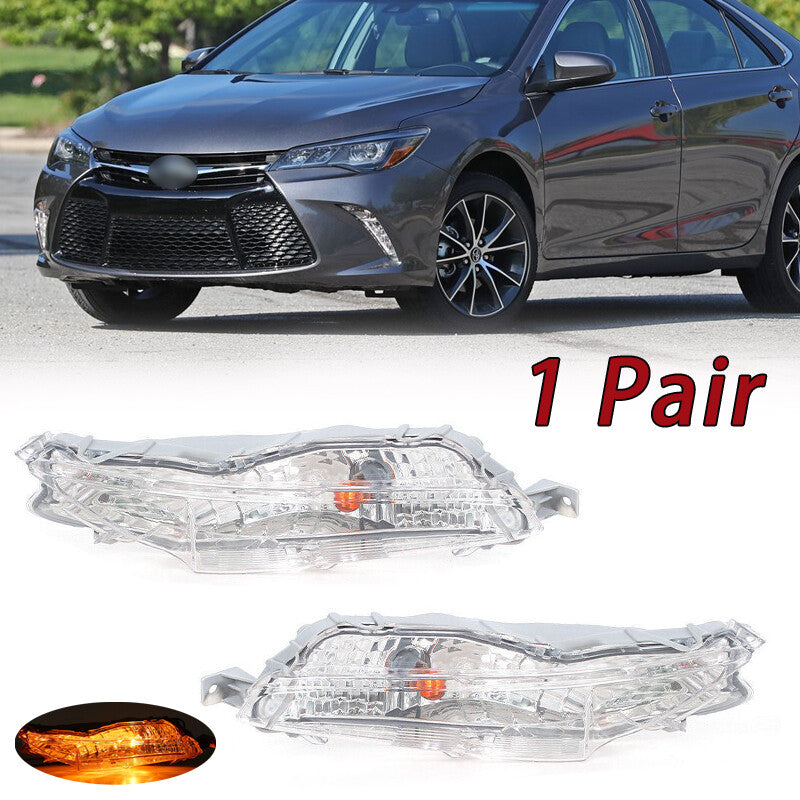 LHRH LED Daytime Running Fog Lamps Turn Signal Light for Toyota for Camry 2015-2017